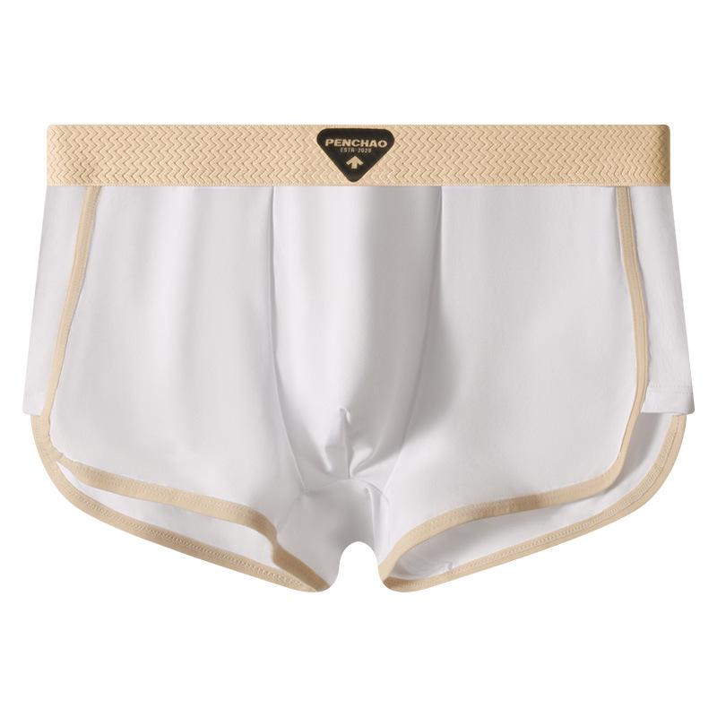 Men's Ice Silk Breathable Boxer Briefs - Youth & Plus Size