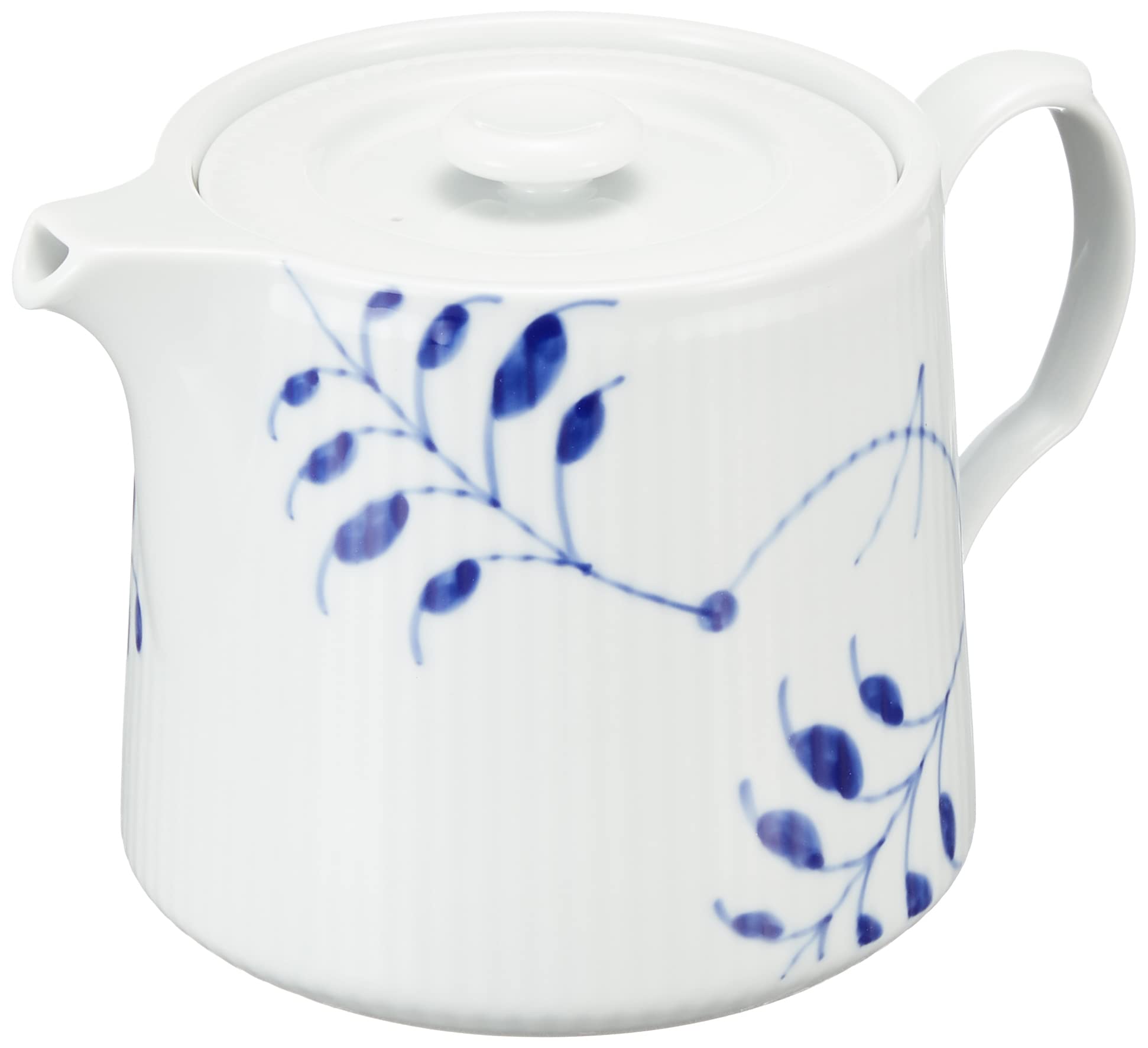 

[Officially Imported] Royal Copenhagen Blue Fluted Mega Teapot, Wedding Gift, 1059072