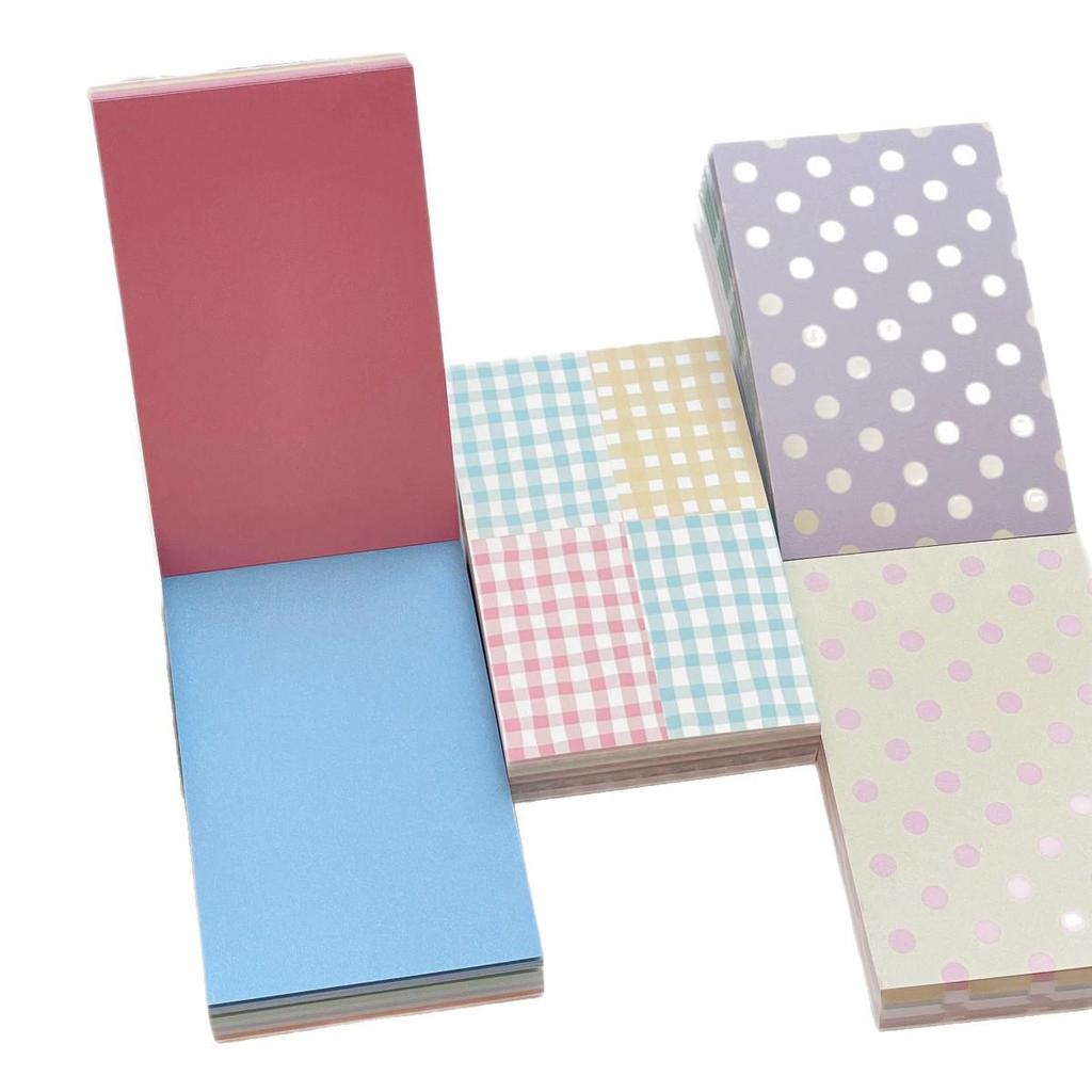 Super Thick Polka Dot Sticky Notes Book, M5 Journal Pages, Collage Sticky Notes, No Adhesive Waka Waka