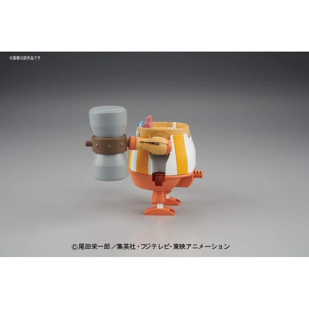 No Bandai Spirits One Piece Chopper Robo Super 4 Kung Fu Racer Color Coded Plastic Model Kung Fu Racer
