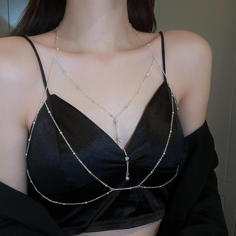 GemChic Women s New Sexy Body Chain Chest Chain Fashion Birthday Christmas Jewelry Gift