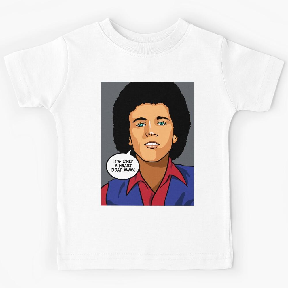 Only a heart beat away (70s music) Kids T-Shirt 150
