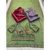 Designer Party Wear Fendy Satin Silk Saree