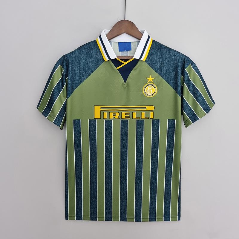 9798 Serie A Inter Mailand Heimfußballtrikot Nr.. 10 Groß Rosa Morano Djokav Retro-Trikot