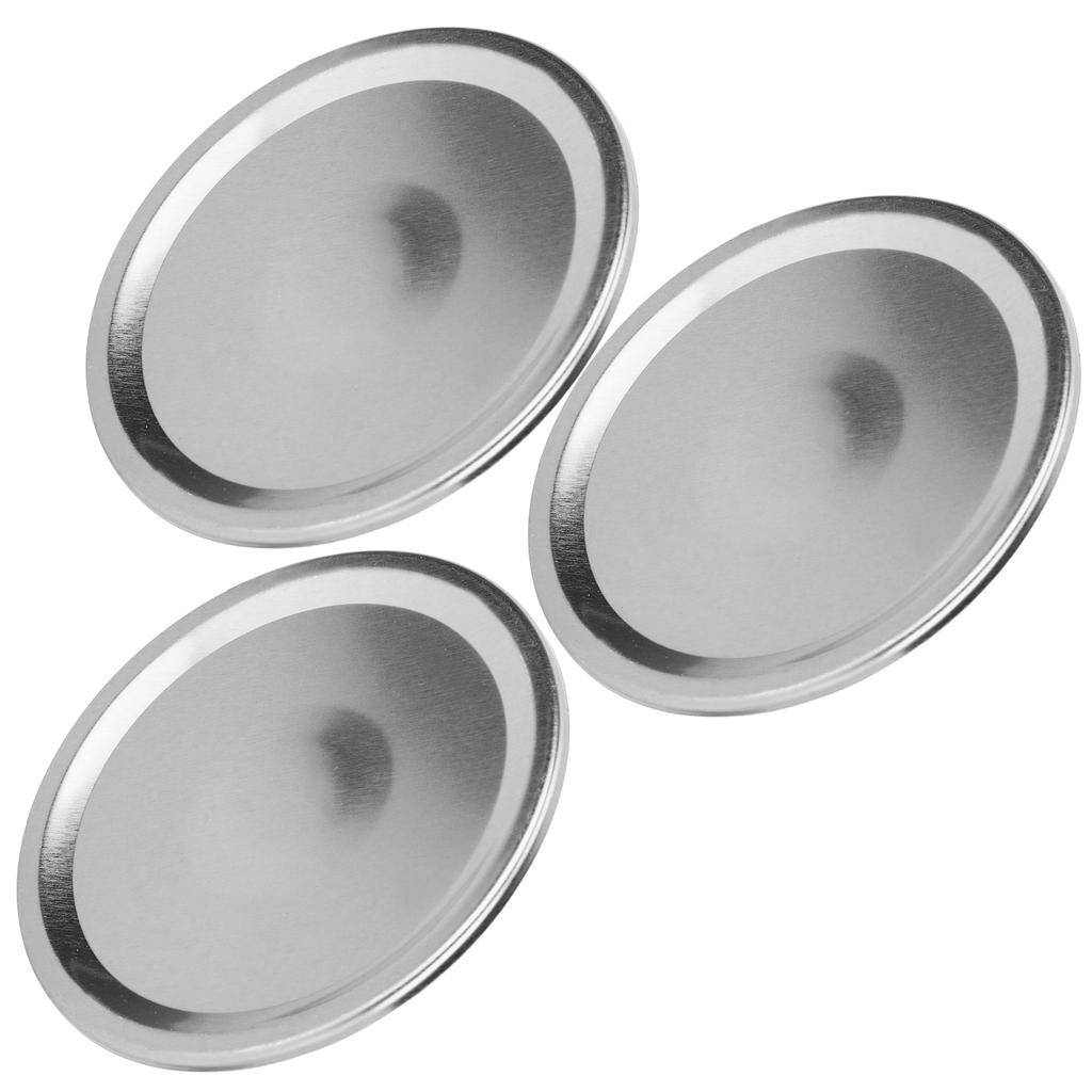 24PCS Round Split Type Lids Canning Jar Sealing Storage Covers for Regular Wide Mouth Jar