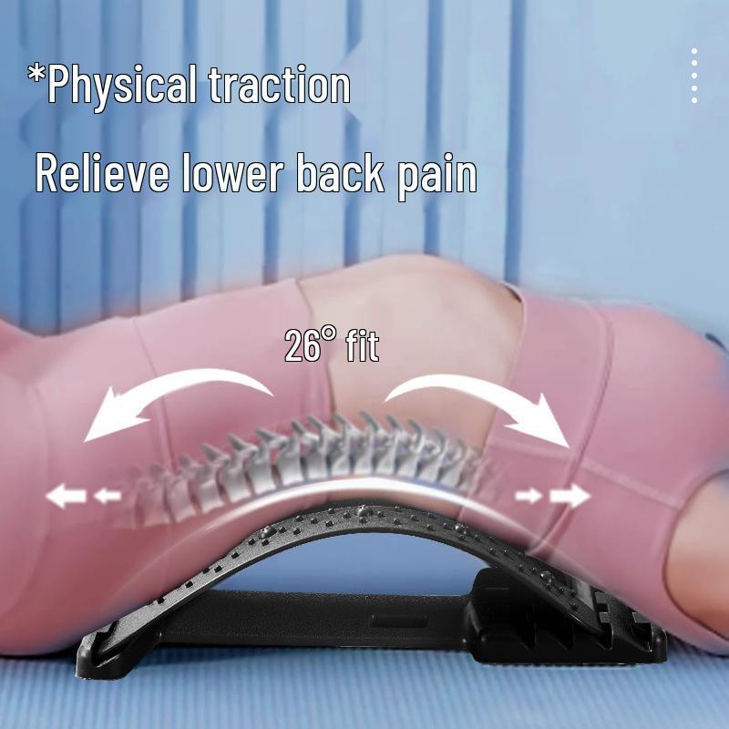 Lumbar Support and Spine Alignment Massage Device