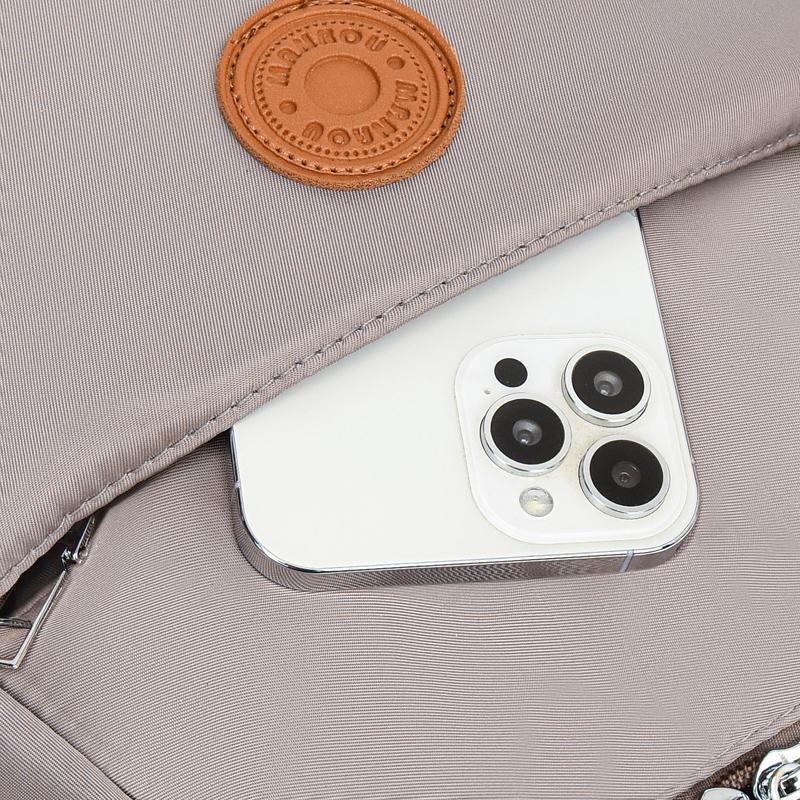 Oxford Multifunktionaler Rucksack Einfarbig Damen Große Kapazität Wasserdicht Reise-Rucksack