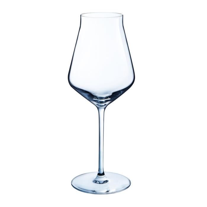 TECHSALES Verre &agrave; pied - Chef&Sommelier - Reveal Up - Cristallin ultra transparent - 40cL - Lot de 6
