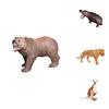 Realistic Wild Animal Model Toy Kit Perfect For Animal-themed Parties And Educational Playtime