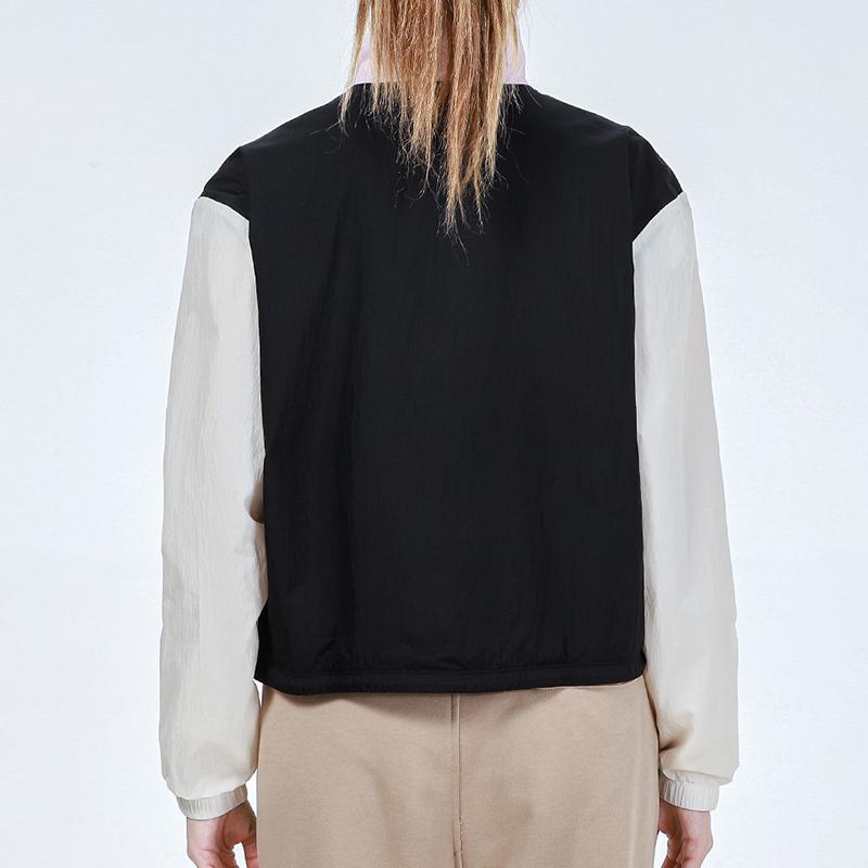 Puma Spalva Block Stand Collar Striukė Moteriška striukė Juoda 532726-01