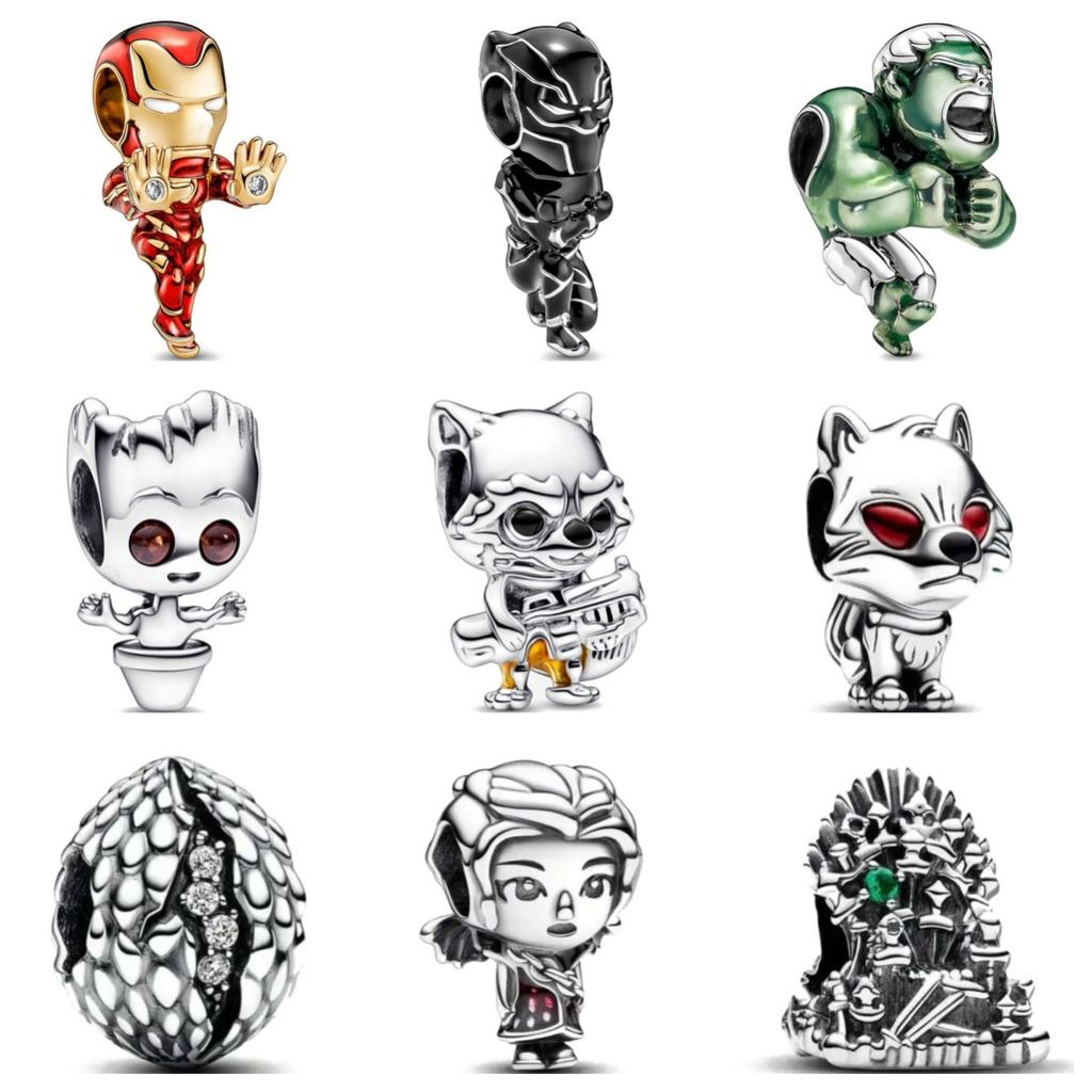 Copper Charms Egg Beads Fit Original Bracelet For Women Diy Fashion Jewelry Making