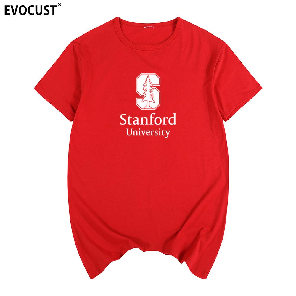 STANFORD UNIVERSITY T-Shirt Baumwolle Herren T-Shirt Neu TEE T-SHIRT Damen