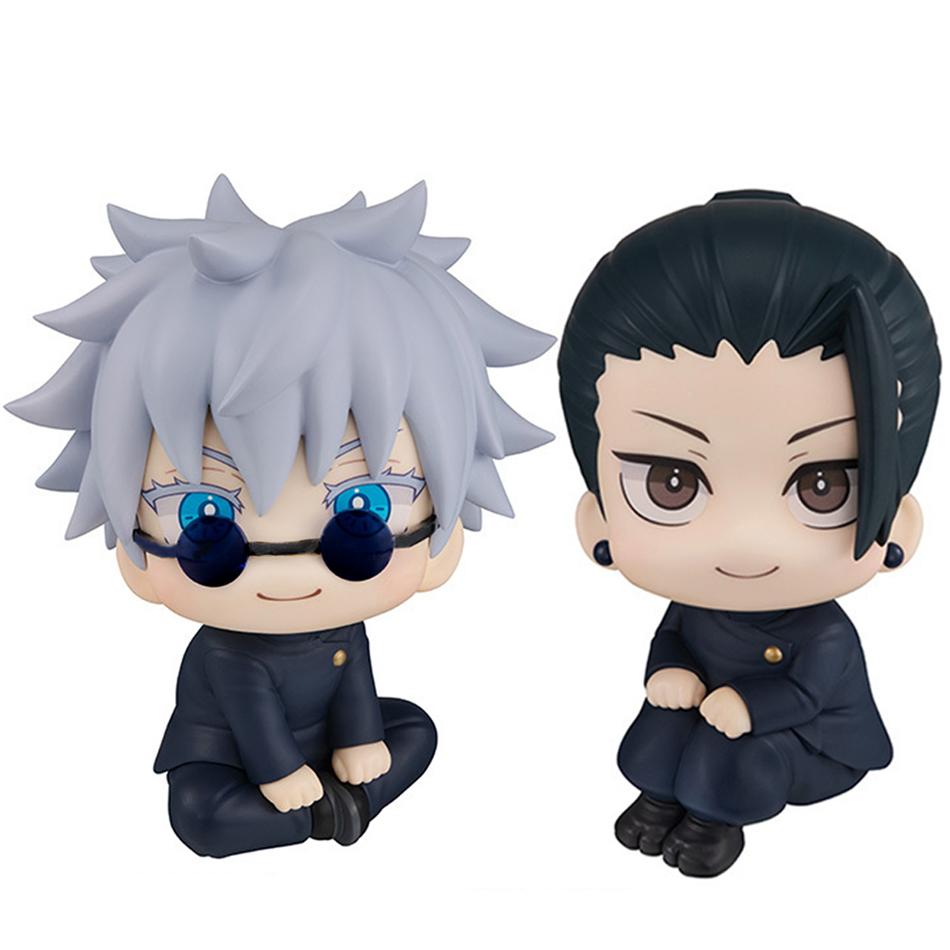 10cm Jujutsu Kaisen Mini-Figuren Satoru Gojo Figur Action Geto Suguru Figur Figur Q Version Anime Modell PVC Sammlerstücke Spielzeug Statue