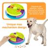 Pet Slow Food Bowl 3-Layers Puzzle Puppy Non-slip Rotating Feeder Reusable Dog Slow Eating Interactive Game Toy Pet Supplies