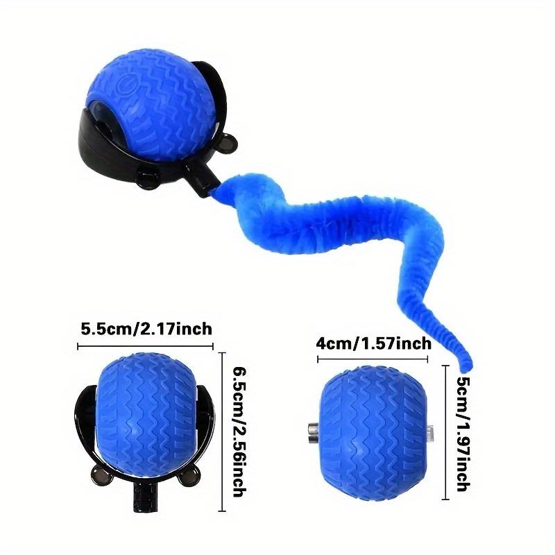 1PCS Indoor Funny Cat Toy Ball Dog Toy Cat Electric Toy 1PCS синий