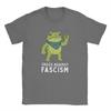 Hipster Portland Frog Resist T-Shirts Men Crew Neck Cotton T Shirts  Short Sleeve Tee Shirt Printed Clothing