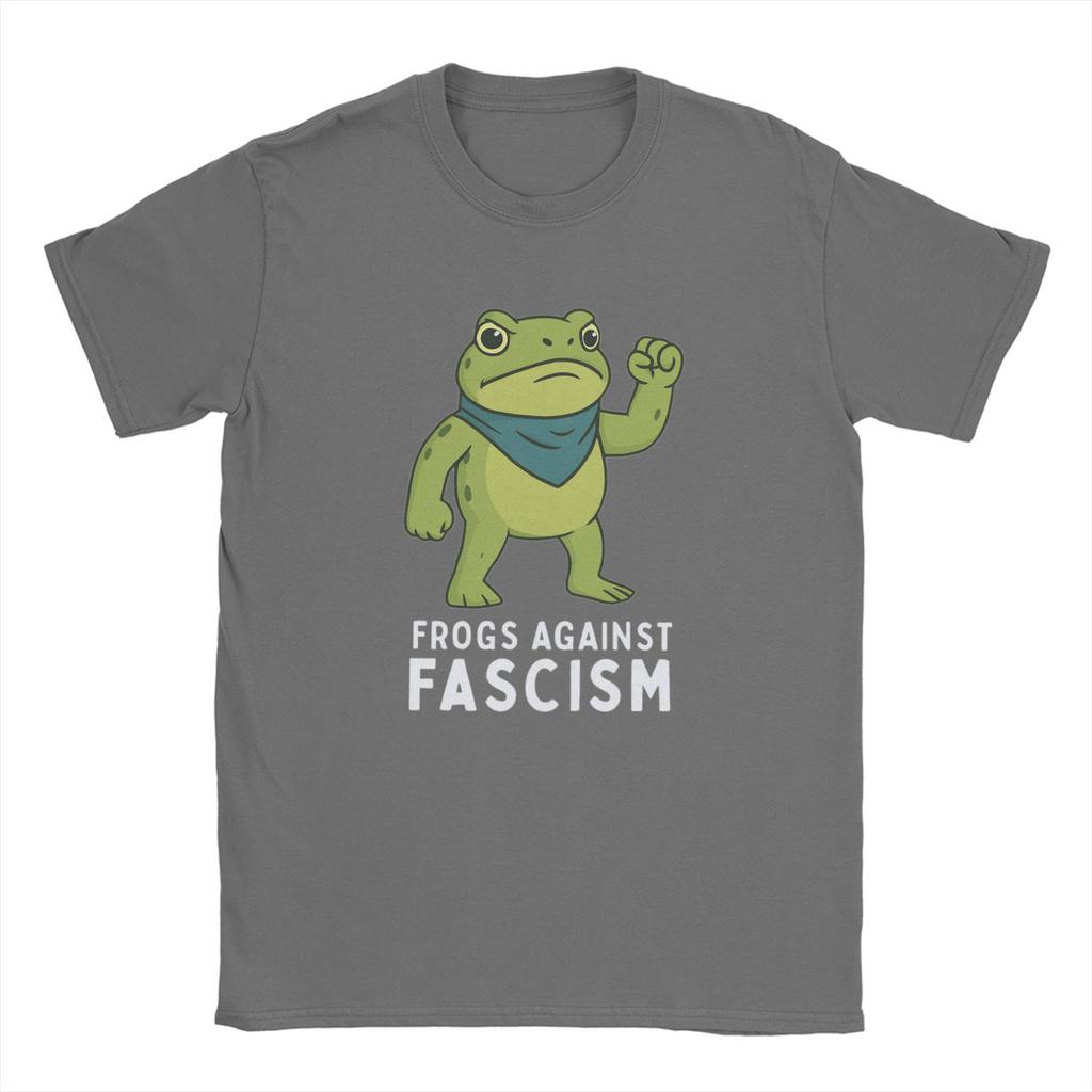 Hipster Portland Frog Resist T-Shirts Men Crew Neck Cotton T Shirts  Short Sleeve Tee Shirt Printed Clothing