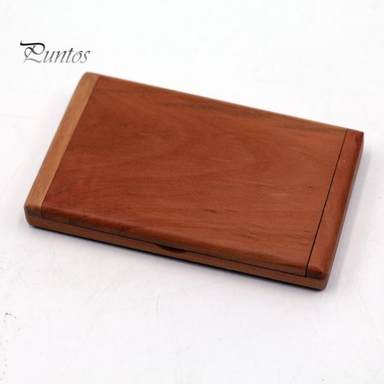 Mini Comb Mirror Set Compact Wood Pocket Mirror with Comb Portable Makeup Hairstyling Vanity Mirror with Wooden Comb