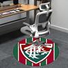 Flamengo,Badge Chair mat Round Rug Office carpet, Machine Washable, Non slip, Suitable for Living Rooms, Bedrooms