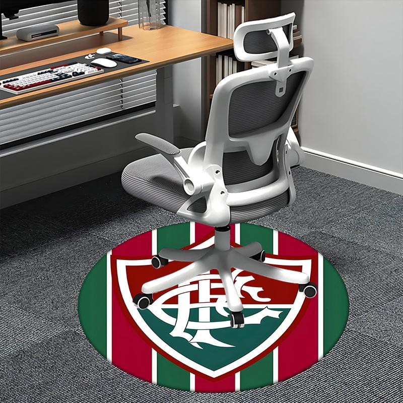

Flamengo,Badge Chair mat Round Rug Office carpet, Non slip, Suitable for Living Rooms, Bedrooms decor.1205043a 80cm by 80cm