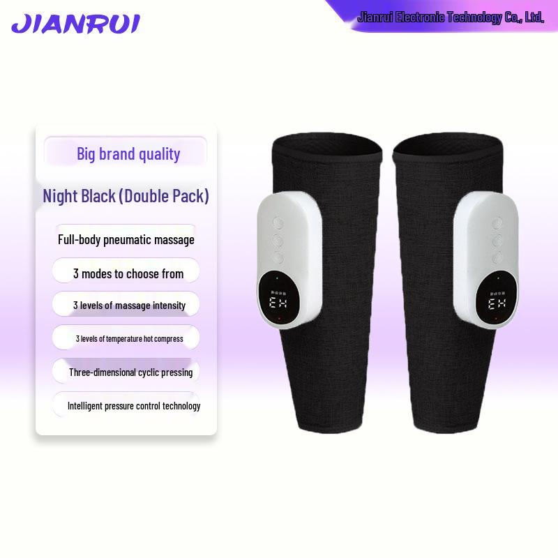 Smart Electric Leg Massager: Multi-functional, Auto, with Heat Compress for Calves