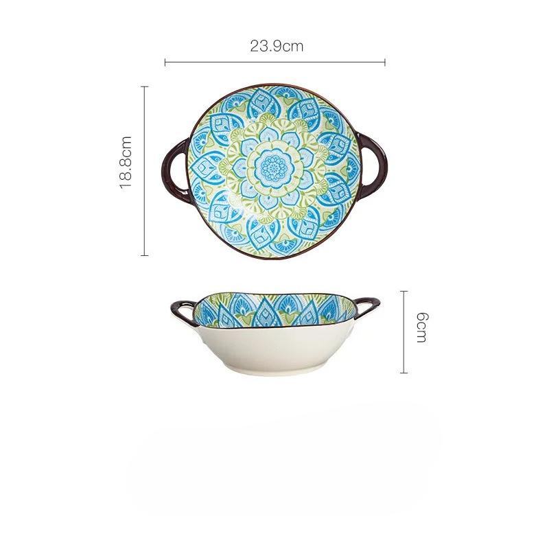 

Керамическая бинауральная суповая миска в японском стиле большая салатница миска для ламианской лапши ресторан миска для порошка из улиток миска для посуды