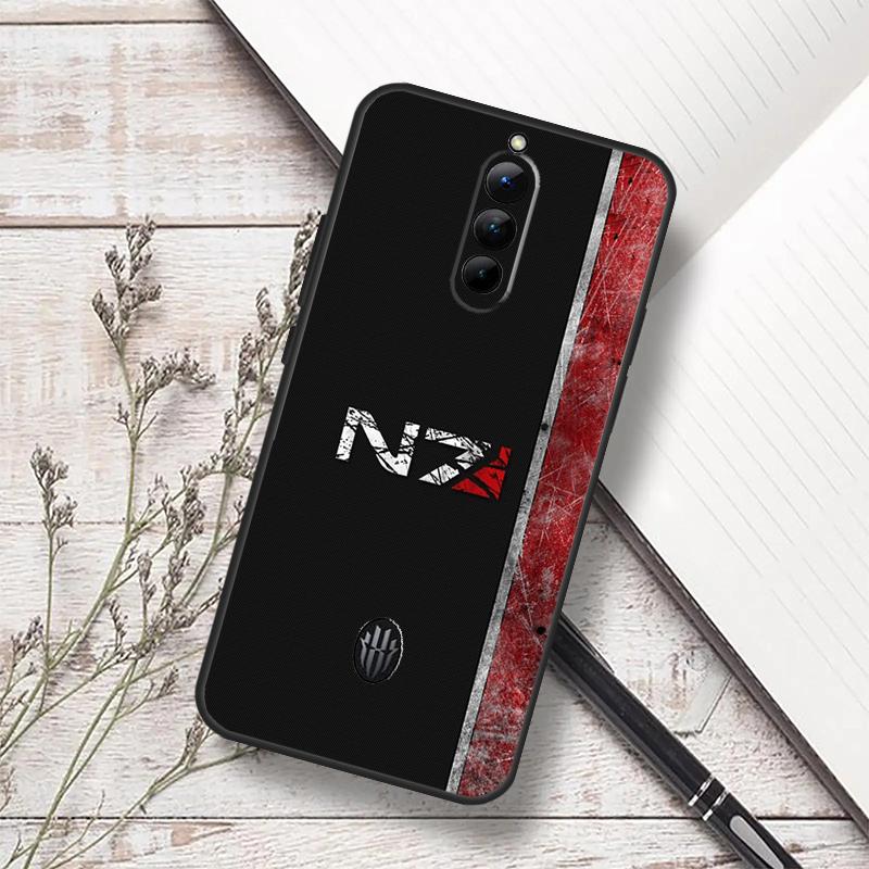 N7 Mass Effect Case For ZTE Nubia Red Magic 6S 7S 6 7 Pro 5G RedMagic 10 Air 8 9 8S 9S 10S Pro Plus Cover