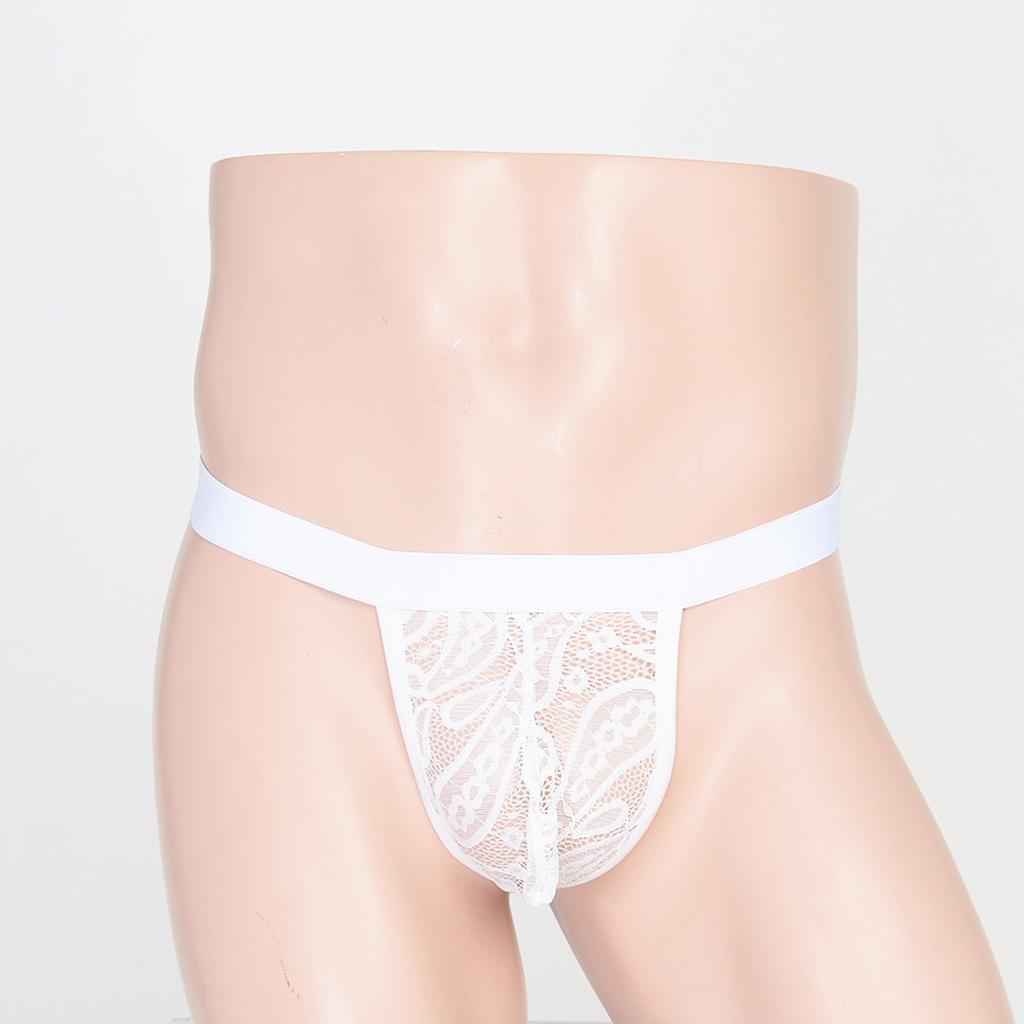 New sex fun men's wild underwear sexy, translucent low-rise thong sexy cloth pocket thong