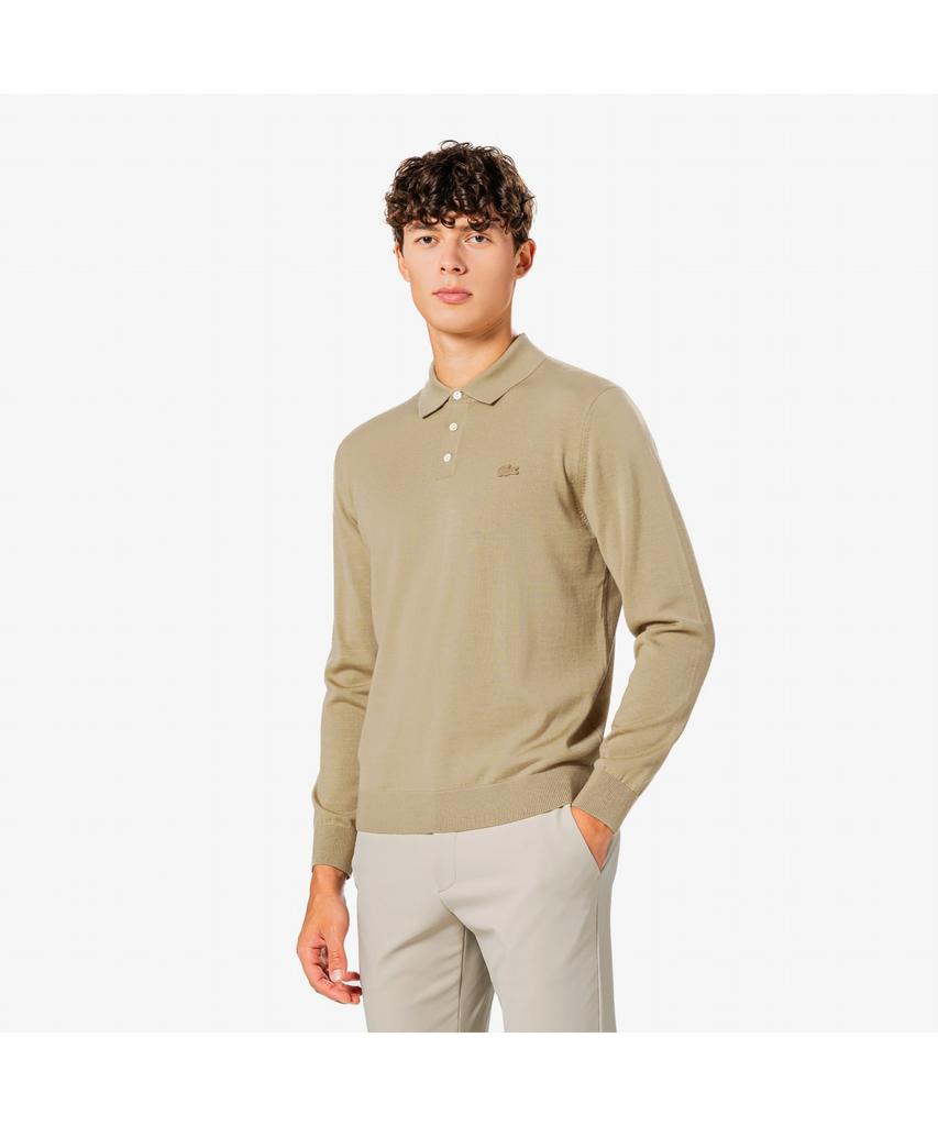 LACOSTE Men'S Long Sleeve Polo Sweater Ah880E-55N 02S