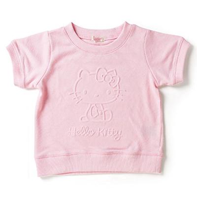 Dětská mikina s krátkým rukávem Hello Kitty 90 cm (Reliéfní)