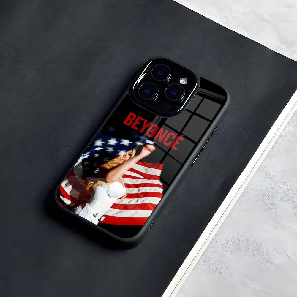 

Beyonces Renaissance Singer Phone Case For IPhone 17 Pro Max 16 15 14 13 11 Pro Max Plus Glass Phone Case iPhone 16 Pro