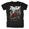 NOUVEAU T-shirt Noir en Coton Lourd du Groupe Edguy Monuments S-5XL Pour les Fans AG52