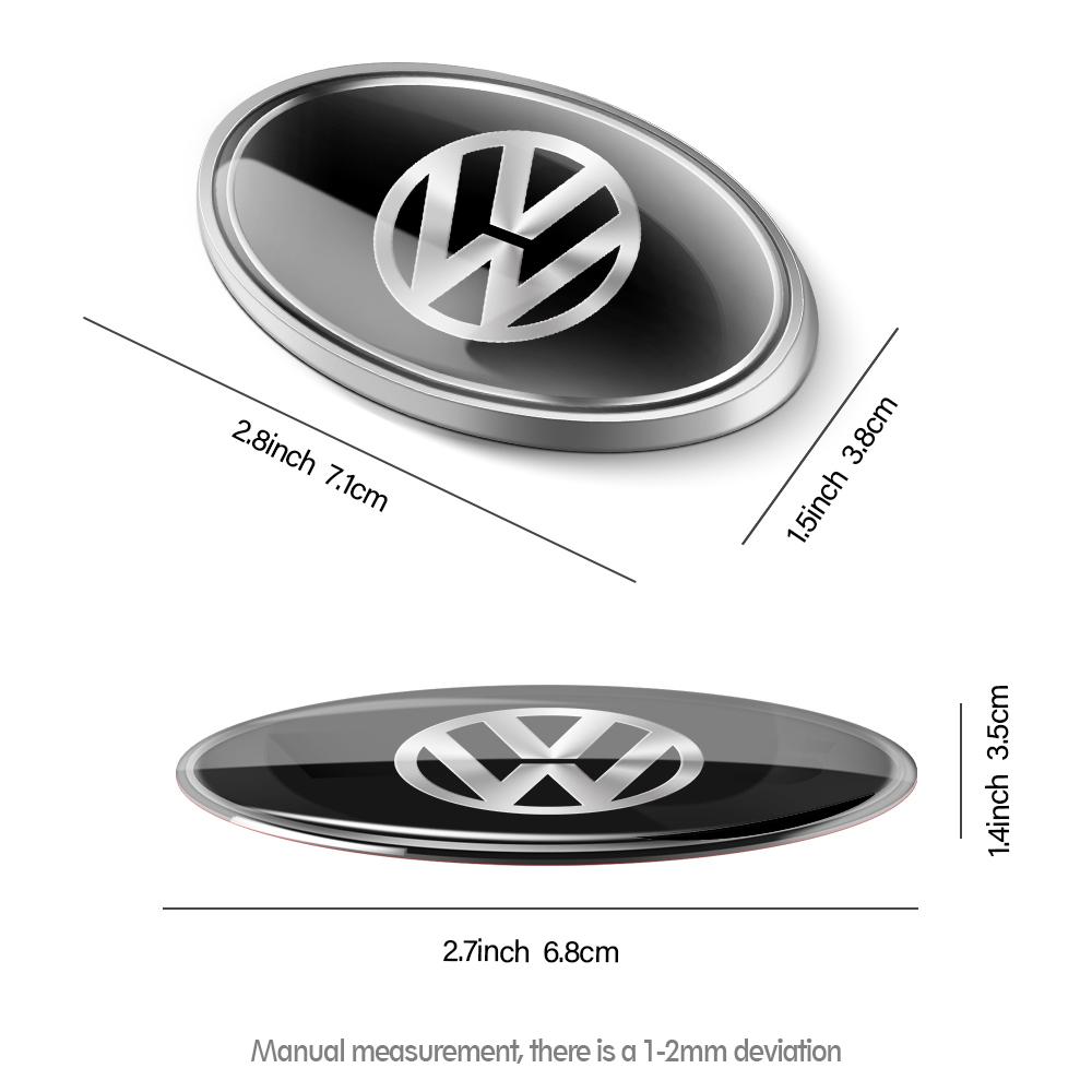 Car Door Side Aluminum Emblem Fuel Cap Auto Accessories for Volkswagen VW R GTI Scirocco CC Touareg Caddy Passat Polo MK7 TiguanLP5