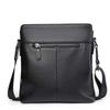 High End Shoulder Bag Men's Leather Casual Top Layer Cowhide Men's Bag Vertical Small Backpack Soft Leather Crossbody Bag