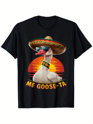 Mexican Funny Spanish Goose Me Goose Ta T-Shirt for Men Women, Prefect Holiday Gift Birthday Gifts for Mom Dad Men Women