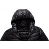 Mens Plus Size Hooded Lightweight Padded Winter Warm Loose Casual Outerwear Coat