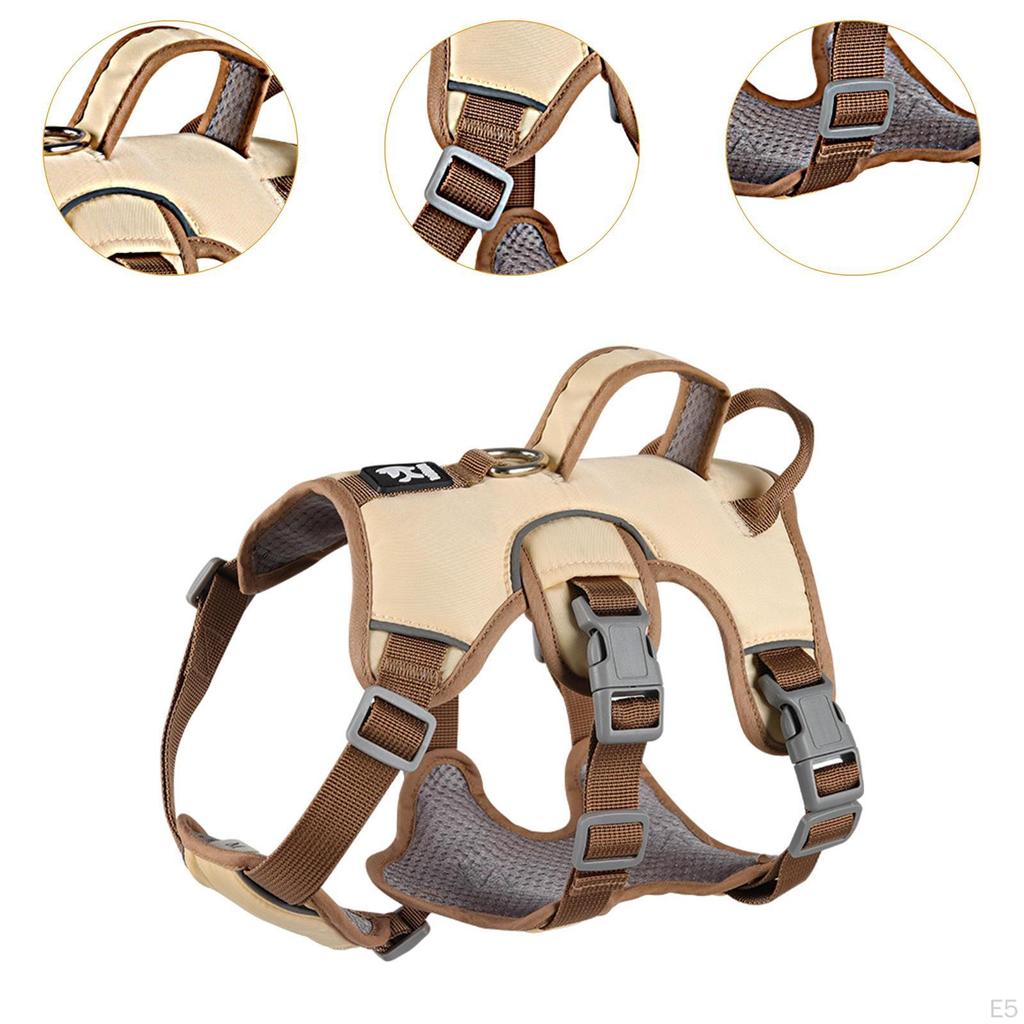 Dog Harness Walking No Pull Pet for Medium Small Accessories S