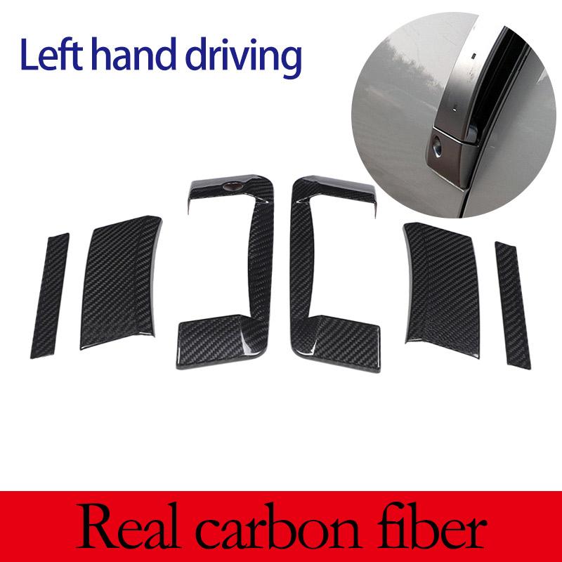 ABS Carbon Fiber For Nissan 350Z 2003-2009 Car Exterior Handle Decoration Protective Cover Car Exterior Accessories