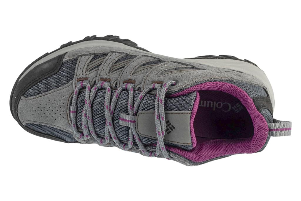 Columbia Crestwood Waterproof, pantofi de trekking gri pentru femei