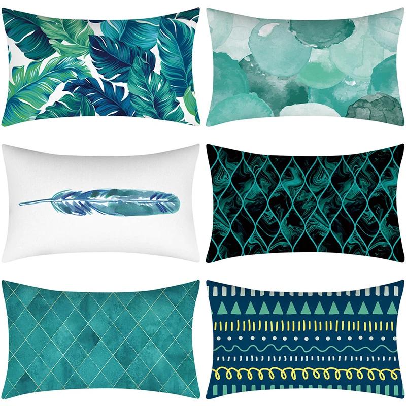 Throw Pillow Tropical Plant Cover Decorative Pillowcase Cushion Home Decor