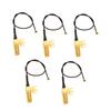 5PCS RF Extension Cable Welded Plate SMA Elbow Cable Antenna Pigtail 50ohms