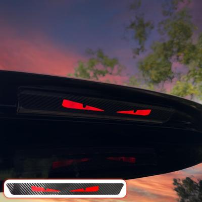 Monster Eyes Car Rear Light Sticker Cartoon Demon Eyes Tail Light Sticker