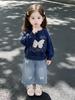 Korean Style Children's Spring/Autumn Long-Sleeve Hoodie Set for Girls - Street Style Casual Wear 2026