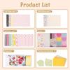 DIY Greeting Card Includes 16 Cards 16 Envelopes with Decoration Accessories Handmade Greeting Card Making Journaling Supplies