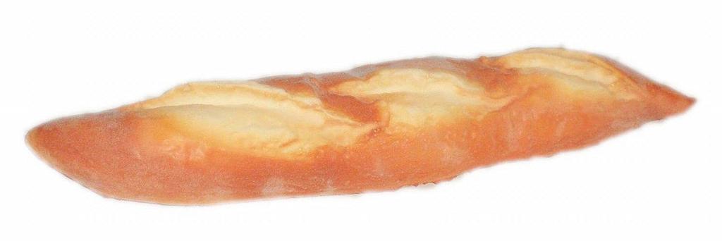 Food sample French bread Batard long 35cm long loaf,