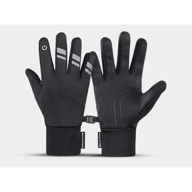 Rękawice do jazdy konnej na zewnątrz jesień i zima męskie i damskie ciepłe z ekranem dotykowym pogrubione odporne na zimno i wiatr narciarskie sportowe rękawice