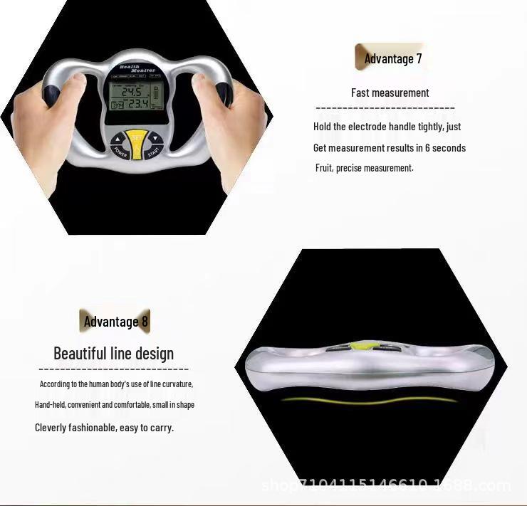 Handheld BMI & Body Fat Analyzer for Cross-Border Dropshipping