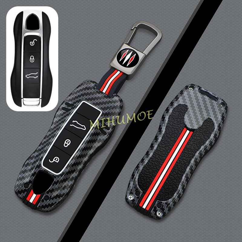 DFRG8 Car Smart Remote Key Case Fob Covers Set Shell For Porsche Cayenne / Cayenne Coupe 911 Taycan Panamera 2021 2022 2023 2024 2025