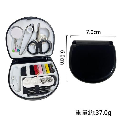 Sewing Kit with Case Portable Sewing Tool Travel Kit Emergency Repair Kit with Threads Scissors Sewing Needles