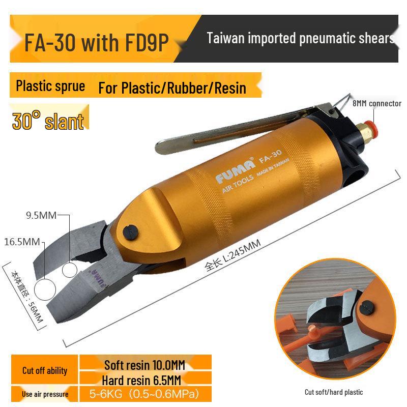 FUMA Pneumatic Terminal Crimping Tool – Cold Press Wire and Bare Terminal Pliers